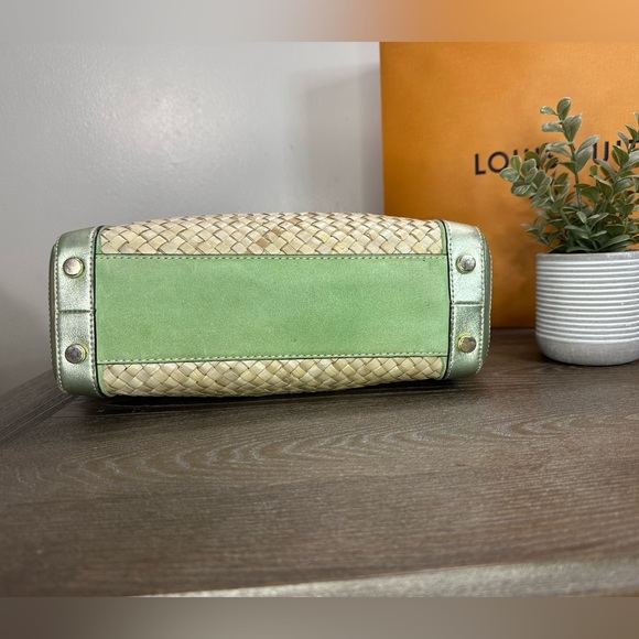 Limited Edition Coach Hand Woven Handbag - Picture 5 of 12